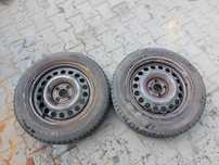 KOŁA FELGI OPONY LETNIE 2 SZT 4x100 6Jx15 ET49 FI56,6 185/65R15 OPEL