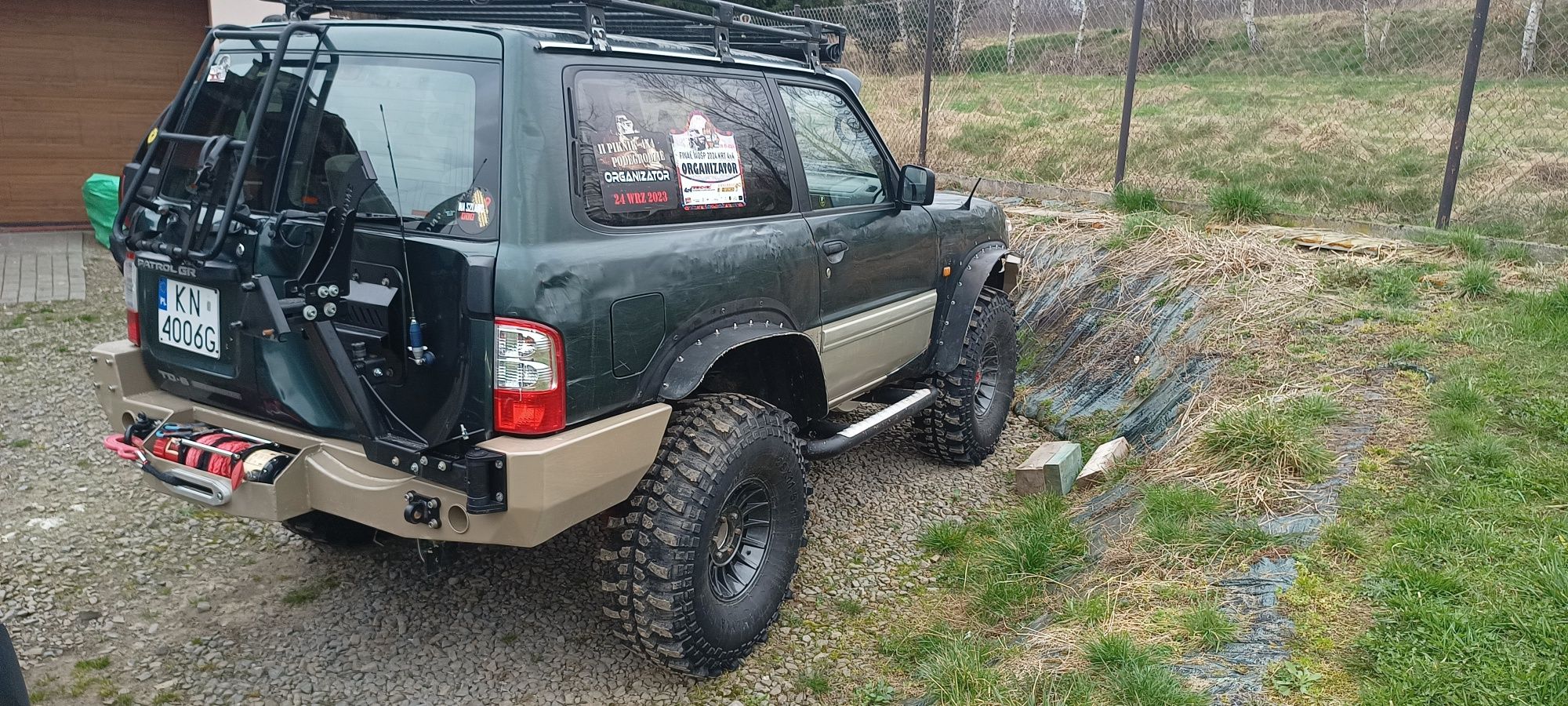 Nissan patrol y61 krótki offroad zamiana