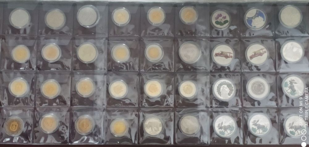 !!! ПРОДАЖ / ОБМІН !!!  Монети України з нейзильберу, срібла, золота