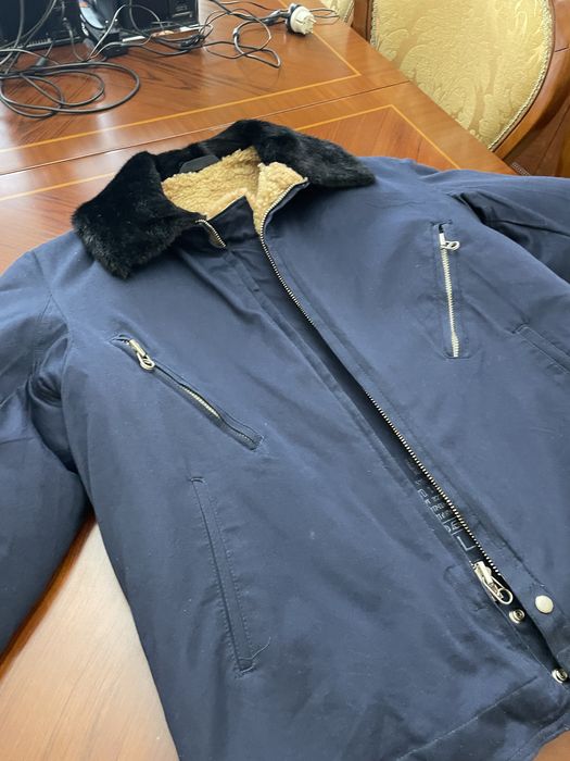 Летная куртка, 54-3,56-5,норка, молния авиационная удлиненая, нов