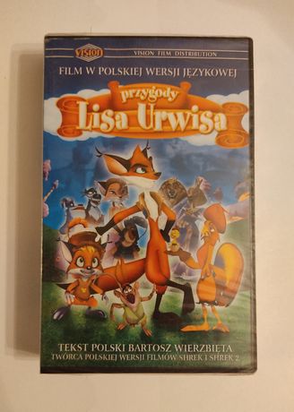 Unikat Przygody Lisa Urwisa ! Nowa kaseta - VHS