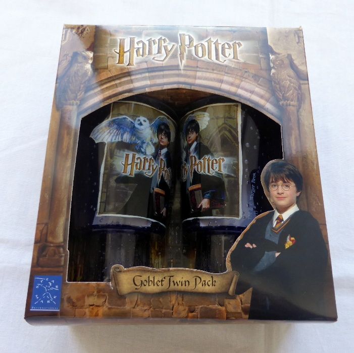 Conjunto itens colecionáveis Harry Potter novos