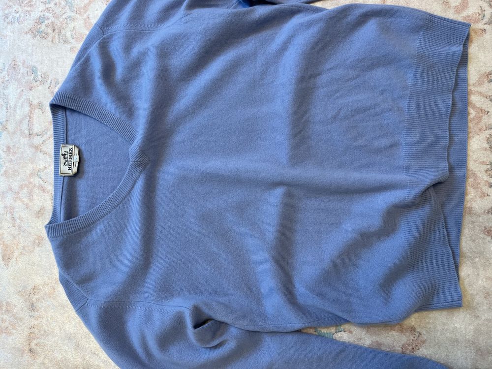 Голубий Джемпер Hermes