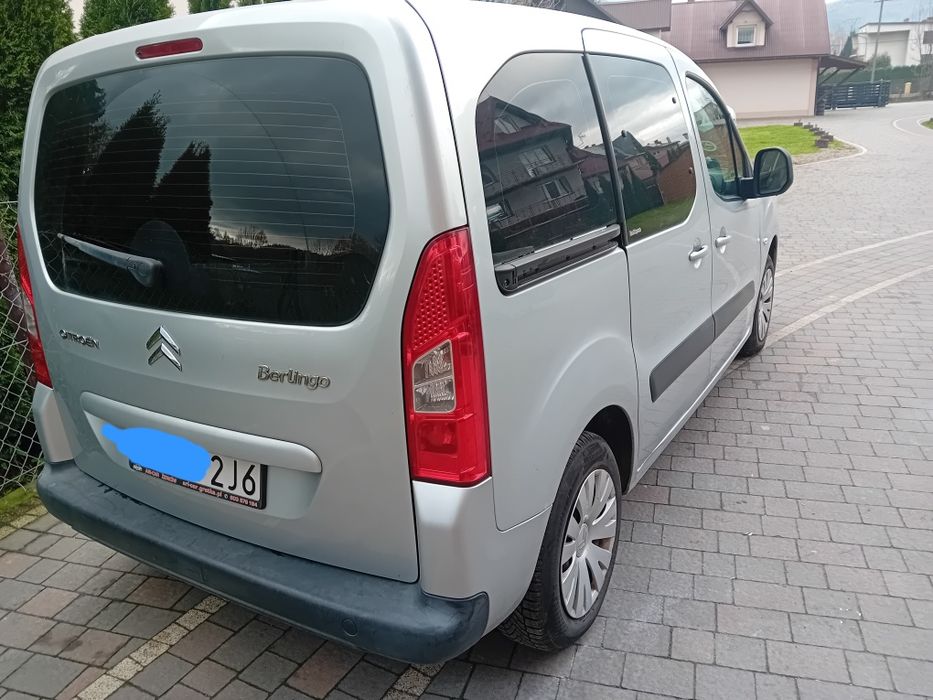 Citroen berlingo 1.6hdi klima zdrowy dwóch stron drzwi 2012r