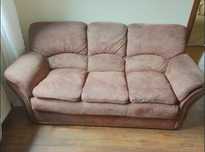 Sofa, kanapa, Alcantara z funkcją spania. Super stan.