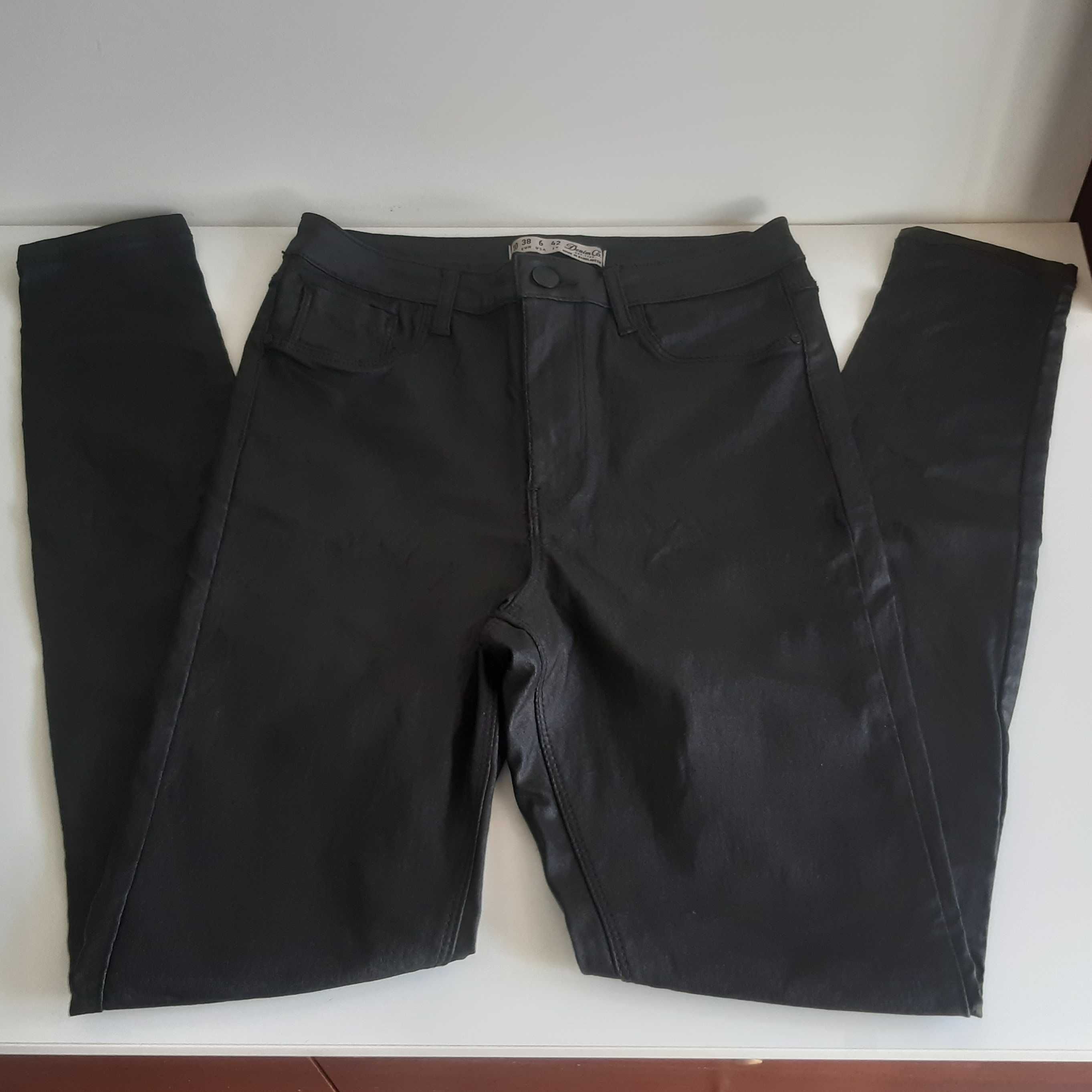 Calças Ganga Jeggins Senhora Pretas Primark Denim Co 38 Estimadas