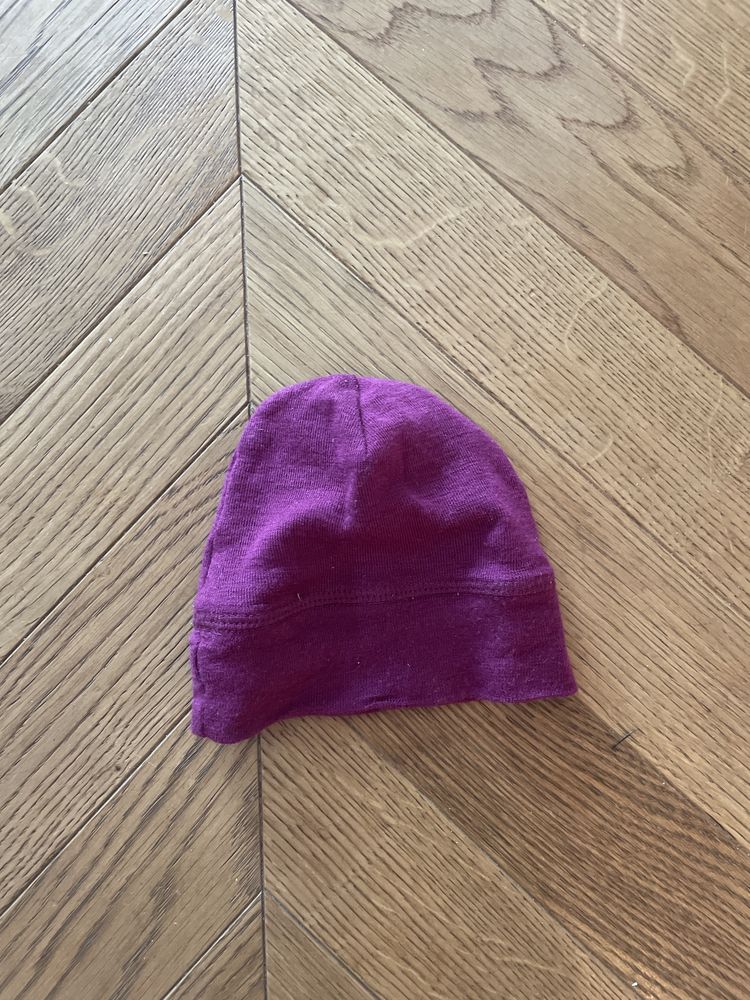 ENGEL czapeczka beanie merino z jedwabiem 62-68