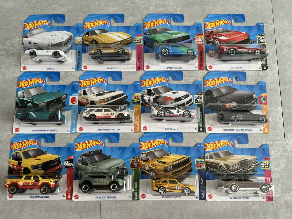 Hot Wheels Majorette Resoraki Mercedes Audi Nissan BMW Ford Volvo