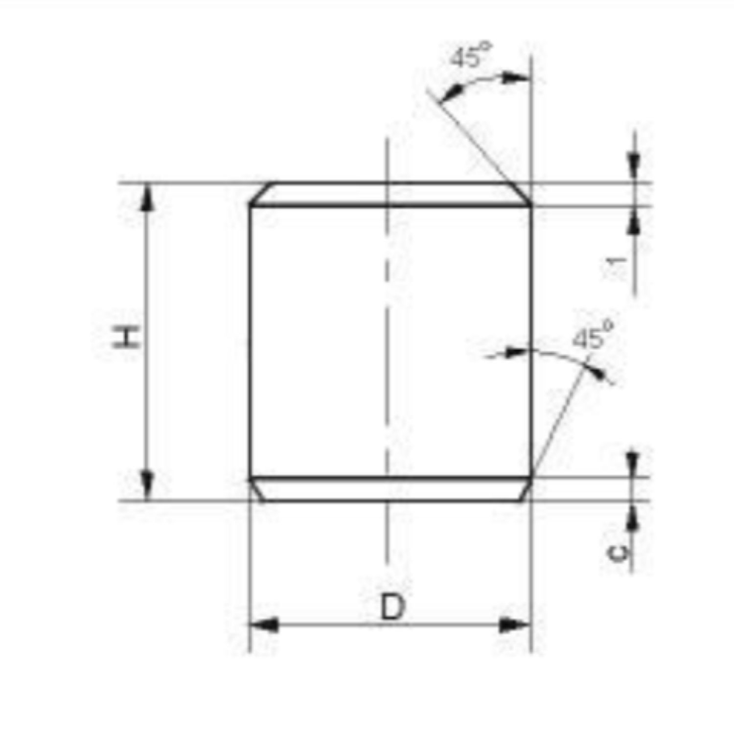 Płytki z węglika spiekanego 5,5x8 mm. 10 szt