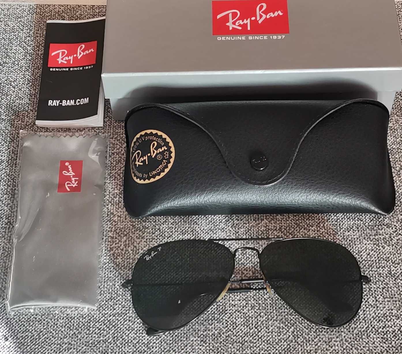 Óculos Ray Ban Aviator Polarizados Originais