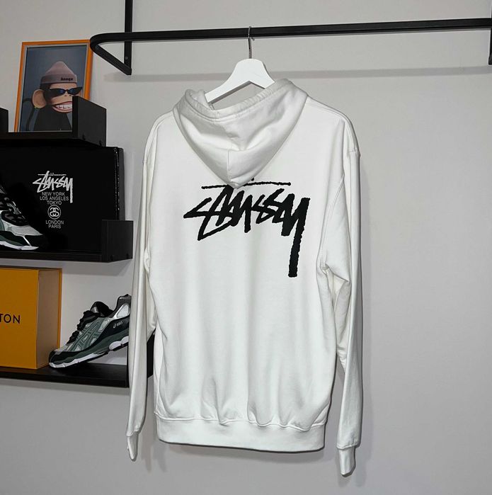 Худі Stussy (білого кольору)