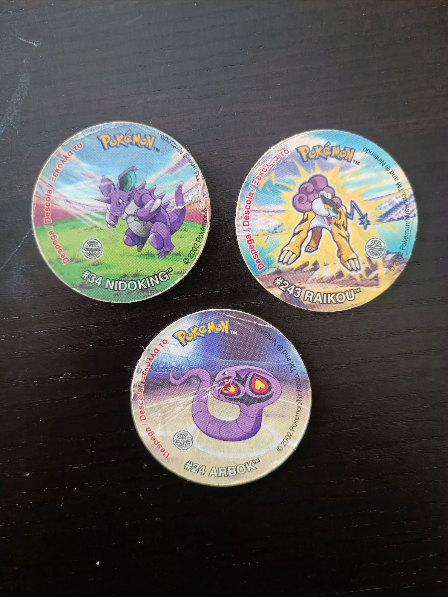 Tazos Pokémon league 1