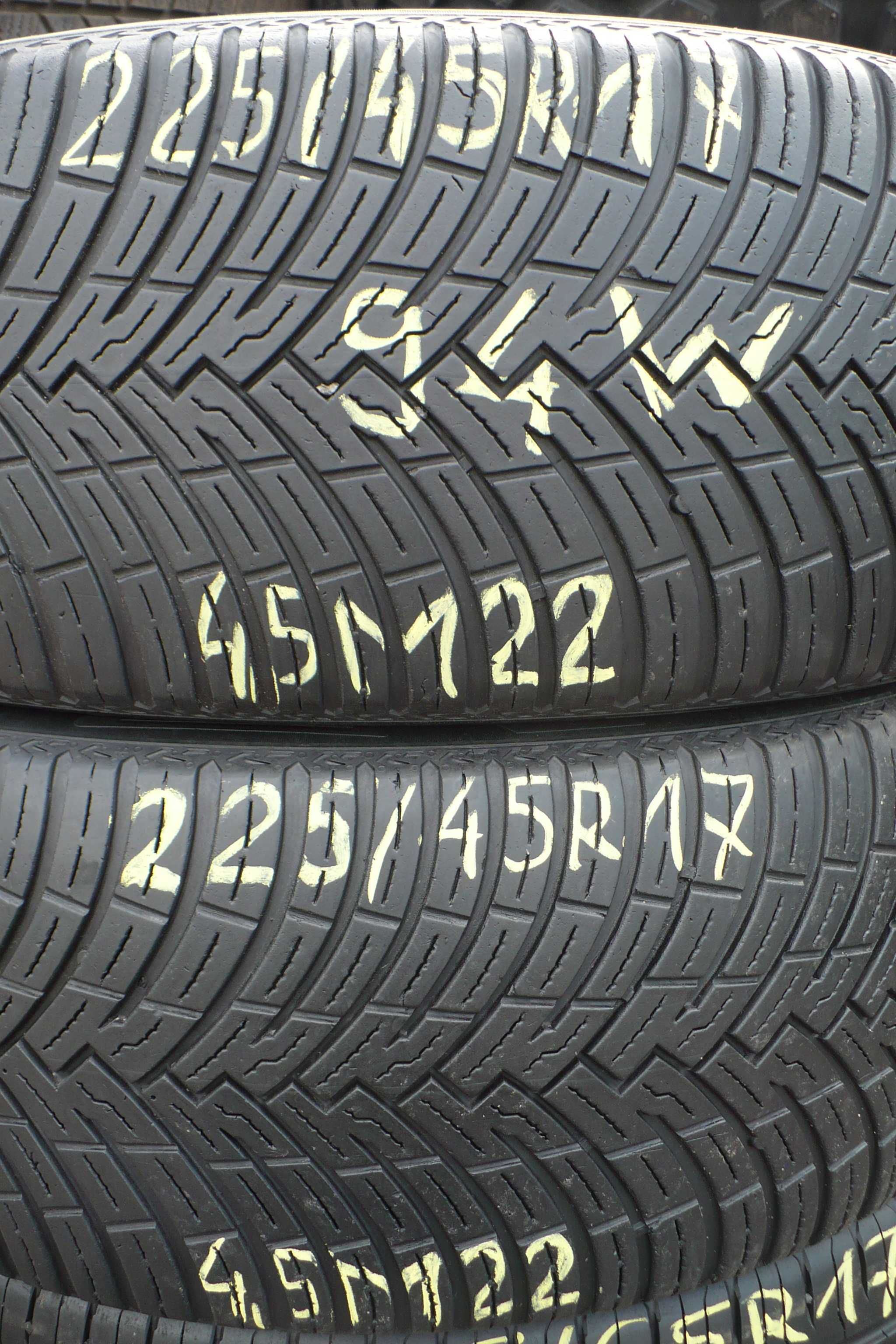 Opony Pirelli 225/45R17 94W XL 4,5mm Całoroczne 2szt. 2022r.