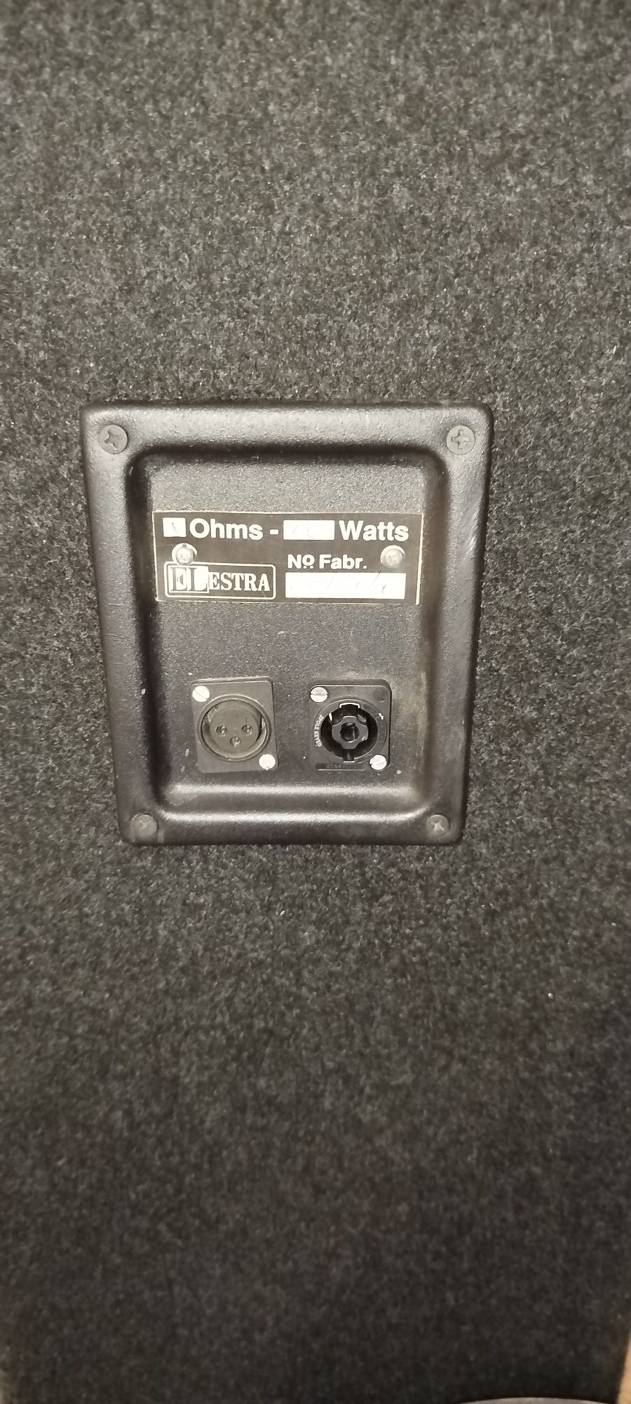 Kolumny estradowe Elestra 150W 8ohm ZAMIANA