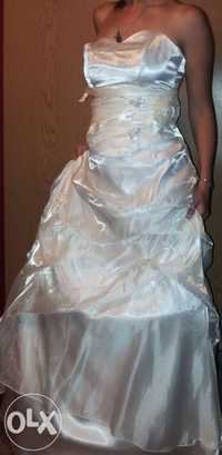 Suknia ślubna ecru rozmiar 36