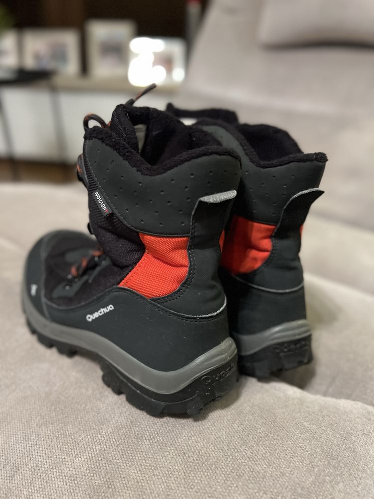 Śniegowce Buty dziecięce zimowe Quecha Decathlon 38
