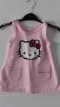 Vestido malha Hello Kitty H&M