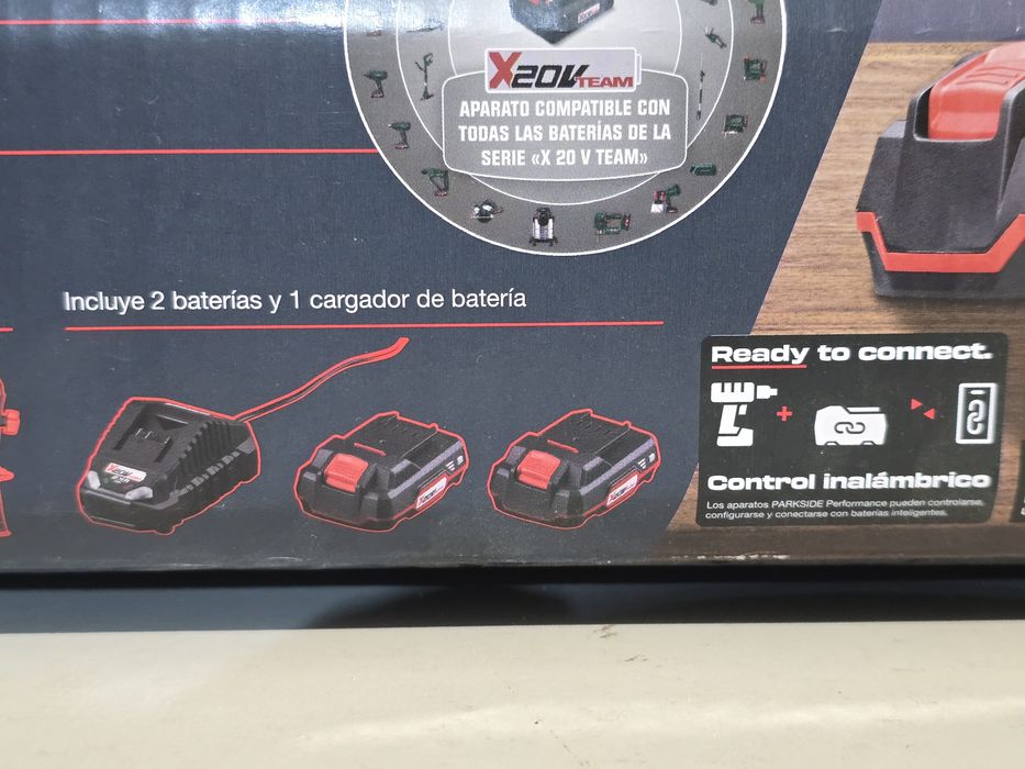 Aparafusadora de percussão Parkside