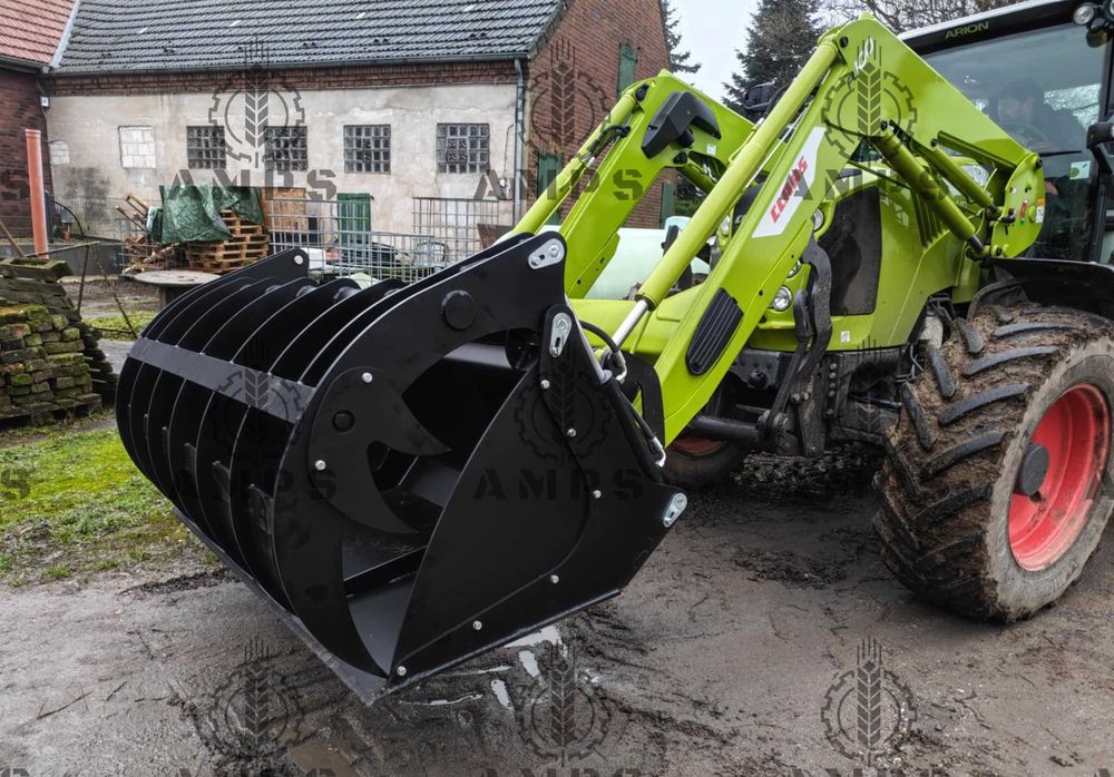 Łycho - Krokodyl Zęby Palone/ 1,80m VOLVO, MANITOU