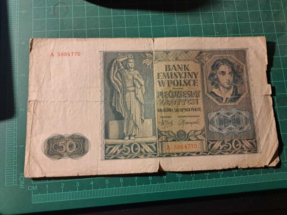 50 złotych okupacja 1941