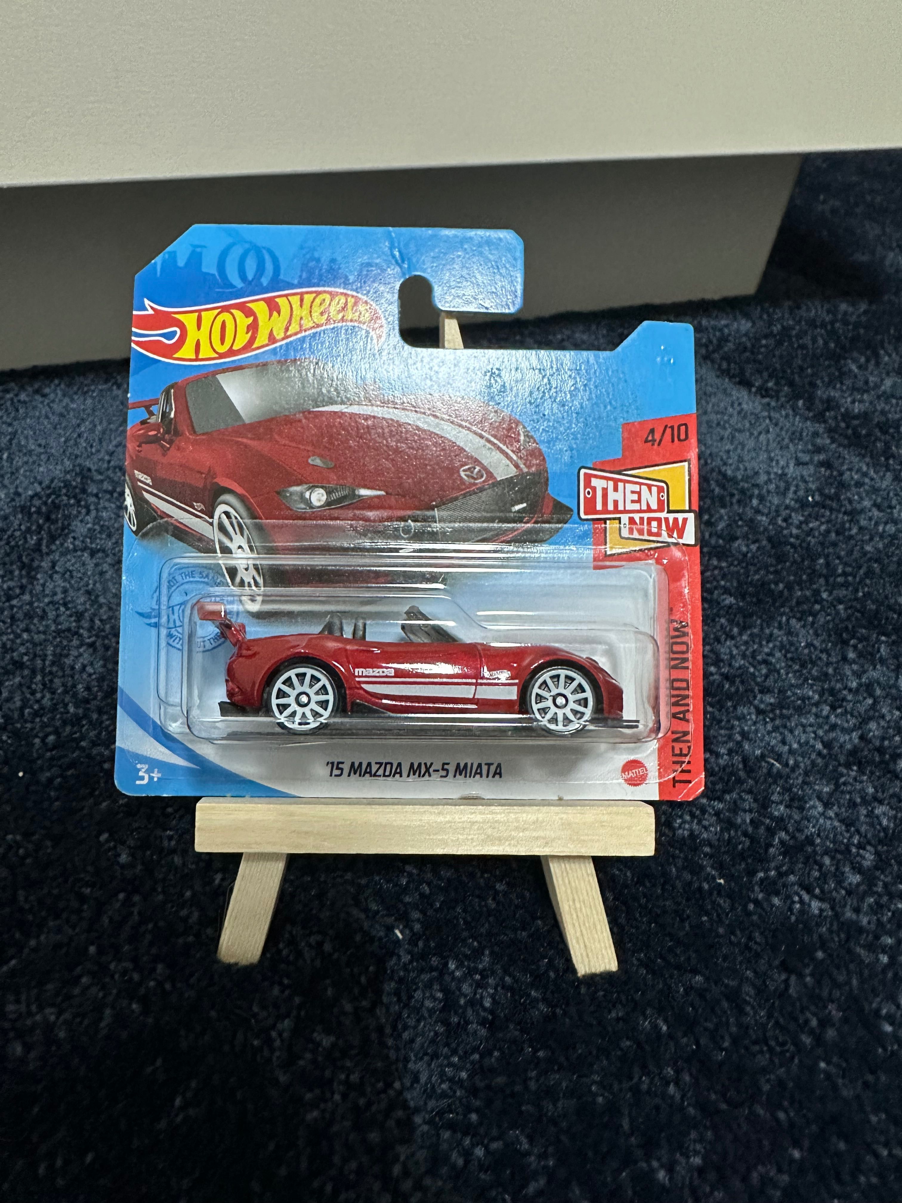hot wheels 15 mazda mx-5 mx5 nd Miata Czerwona