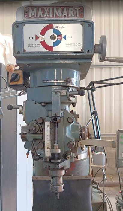 Fresadora MAXIMART 1-1/2 VS – Cursos 740×310×400 mm