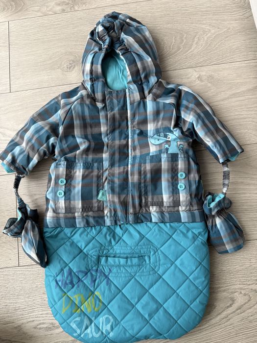 Śpiwór zimowy kurtka dziecięca cocccodrillo r.56