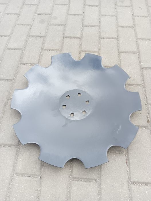 Kuhn Optimer Talerz uzębiony 510mm 6otw rozstaw 100mm STAL BOROWA