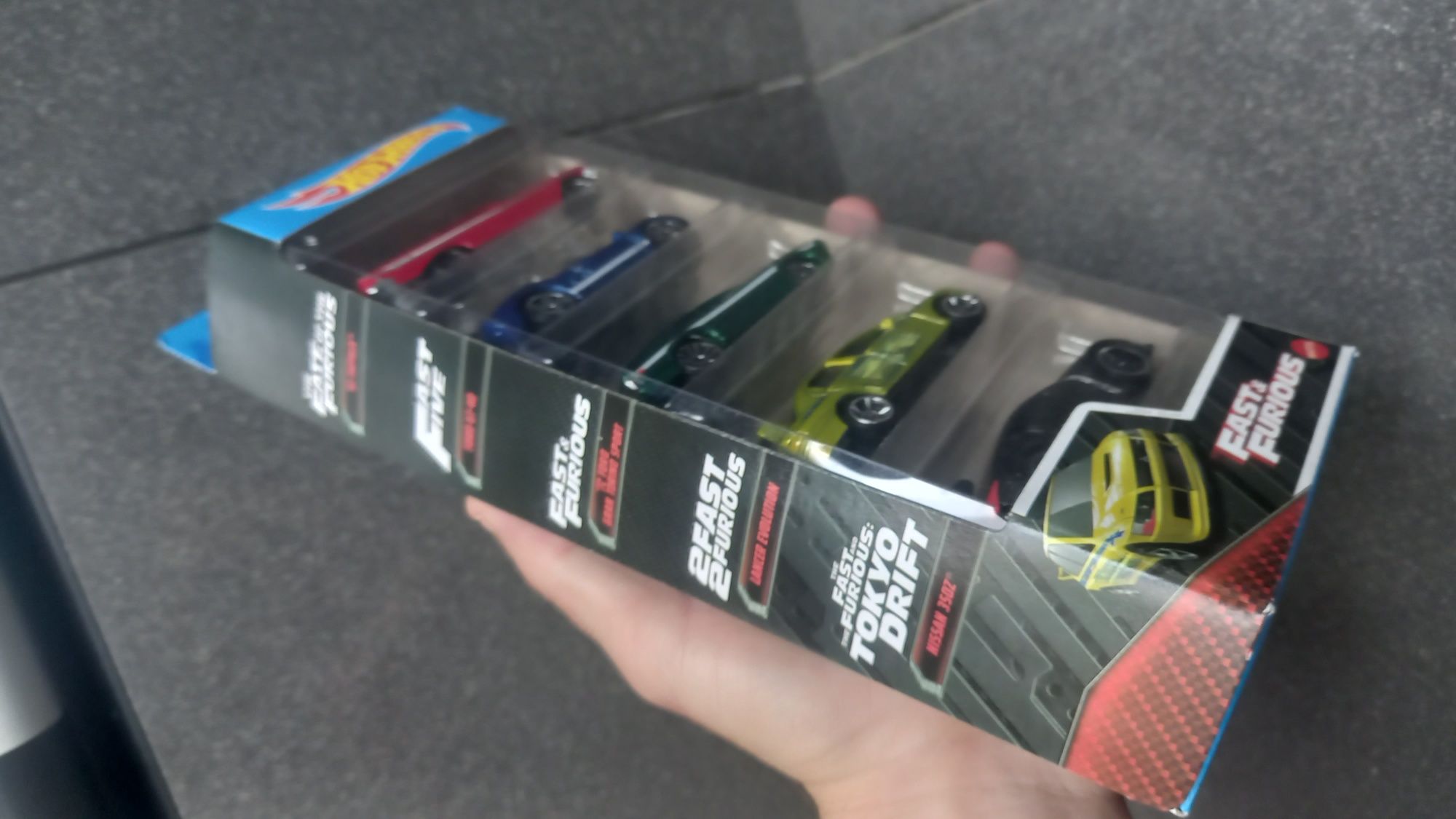 Pack de 5 hot wheels fast & furious