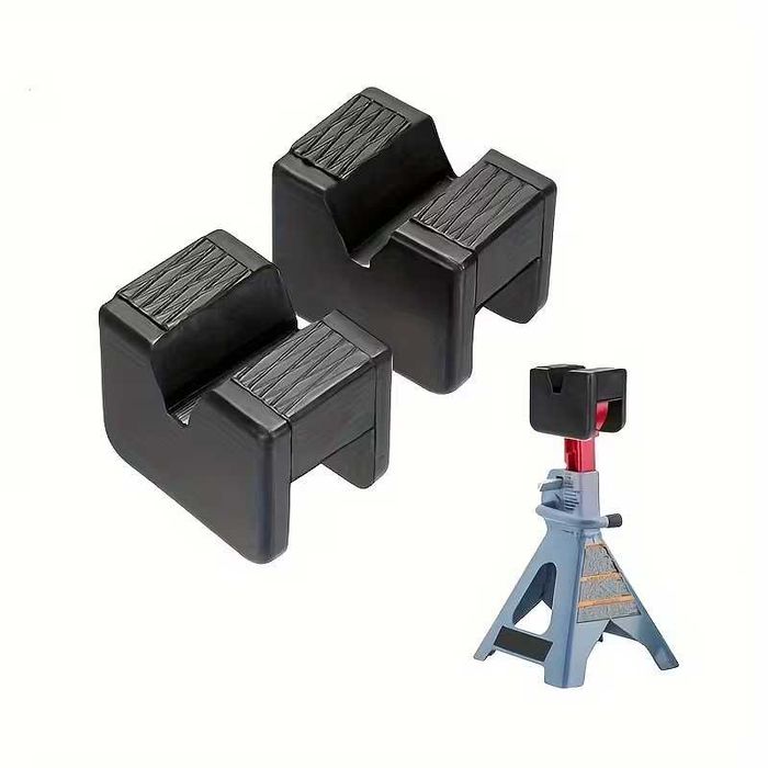 4 Suportes de borracha para cavalete de elevação de carro (sem uso)