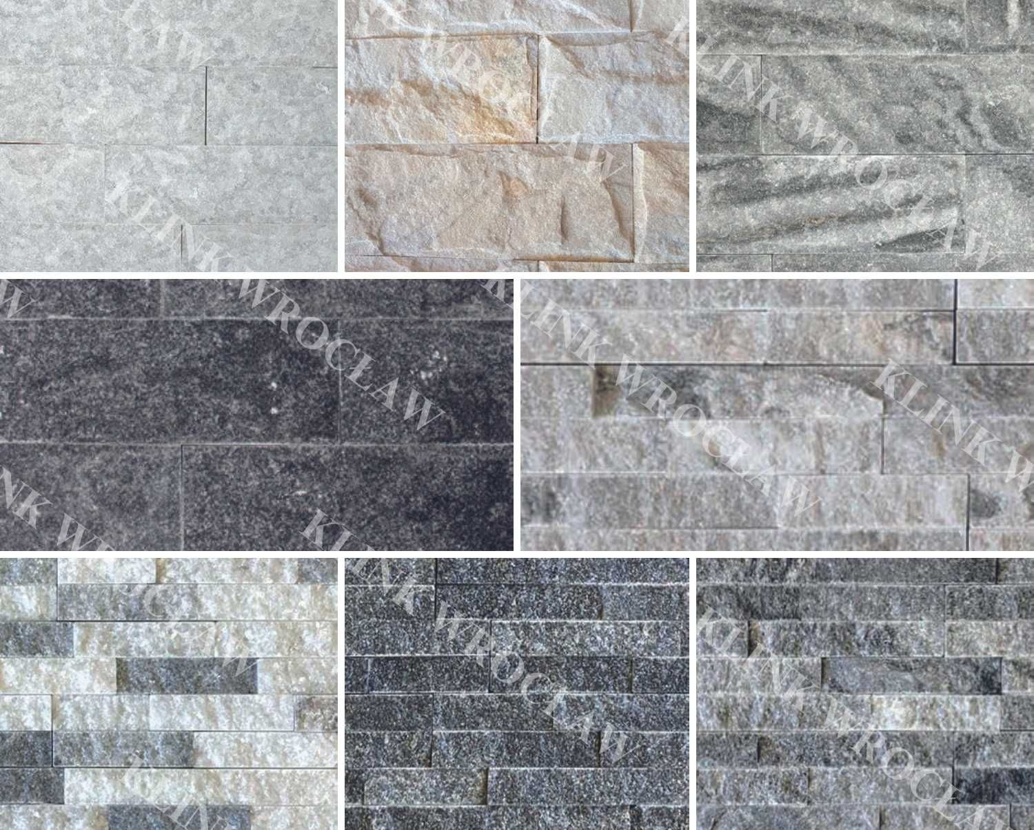 MULTICOLOR - Kamień naturalny na elewacje i ścianki dekoracyjne 60x30