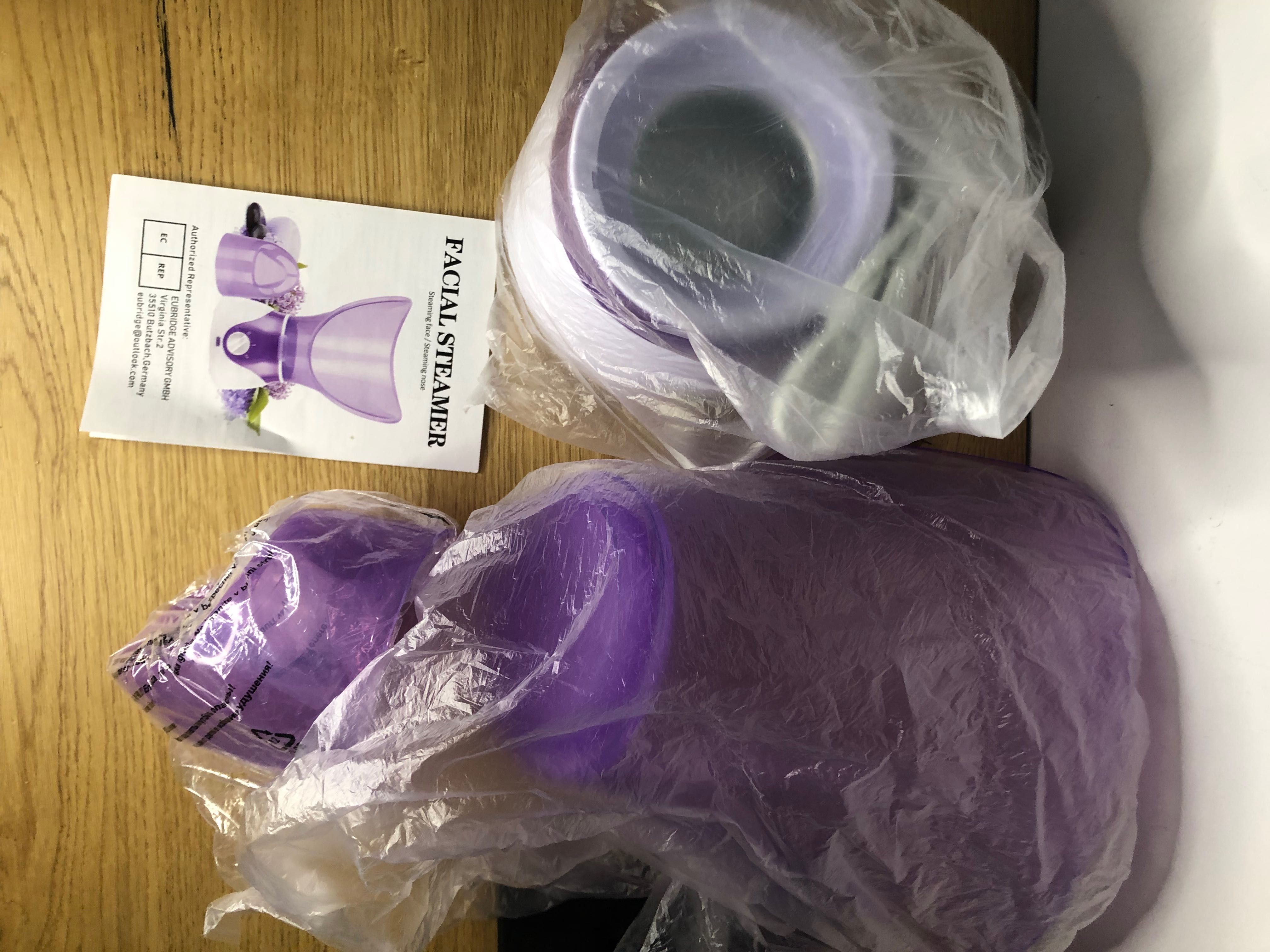 Sauna parowa do zabiegów pielęgnacyjnych twarz inhalator steam outlet