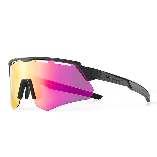 Okulary rowerowe Rockbros polaryzacyjne z ochroną UV i wkładką korekcy