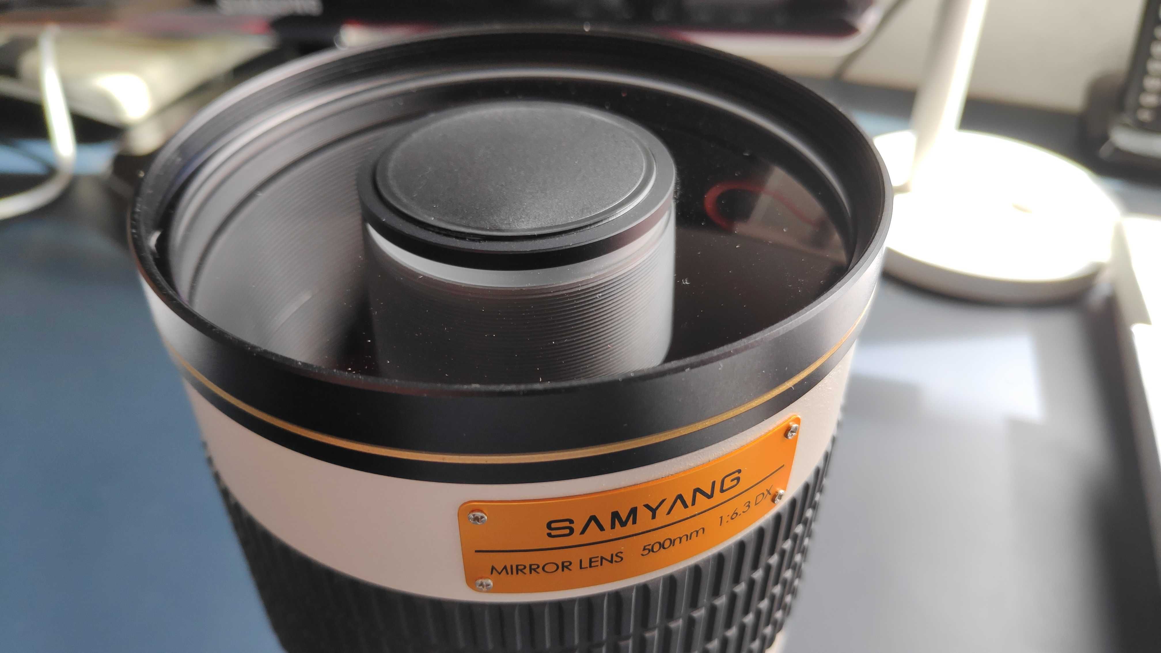 Objetiva Samyang 500mm