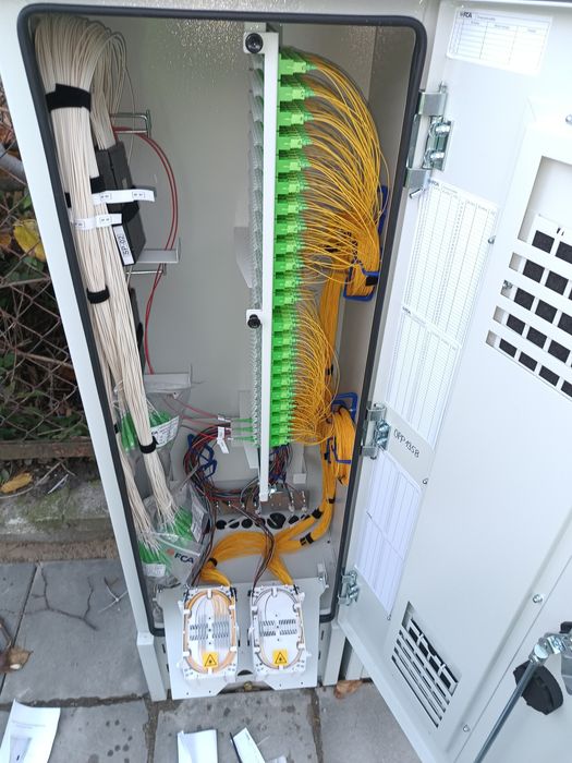 Spawanie światłowodów,budowa sieci FTTH