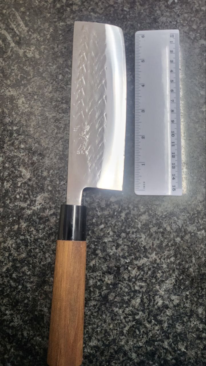Faca japonesa Tadafusa Hocho S-42 Nakiri 16.5 cm