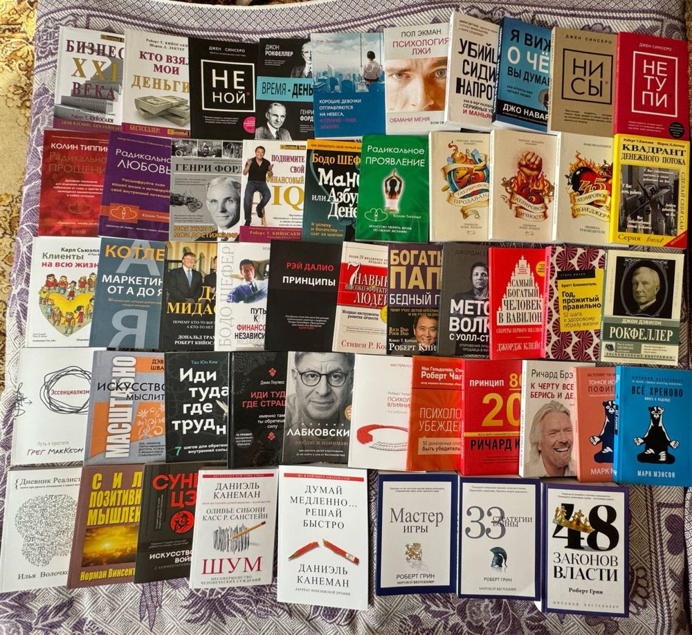 Книги з саморозвитку, мотивації та психології