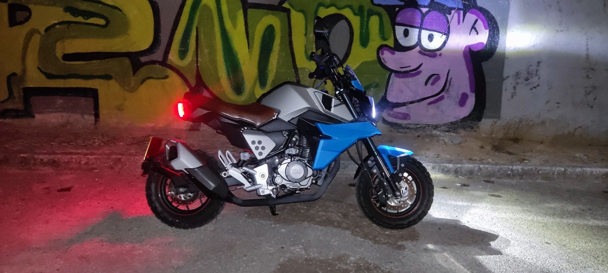 Fkm scrambler 125cc vendo ou troco