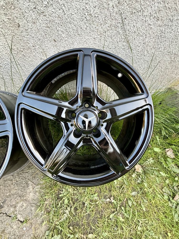 Alufelgi 17” 5x112 audi mercedes volkswagen vw skoda czarne