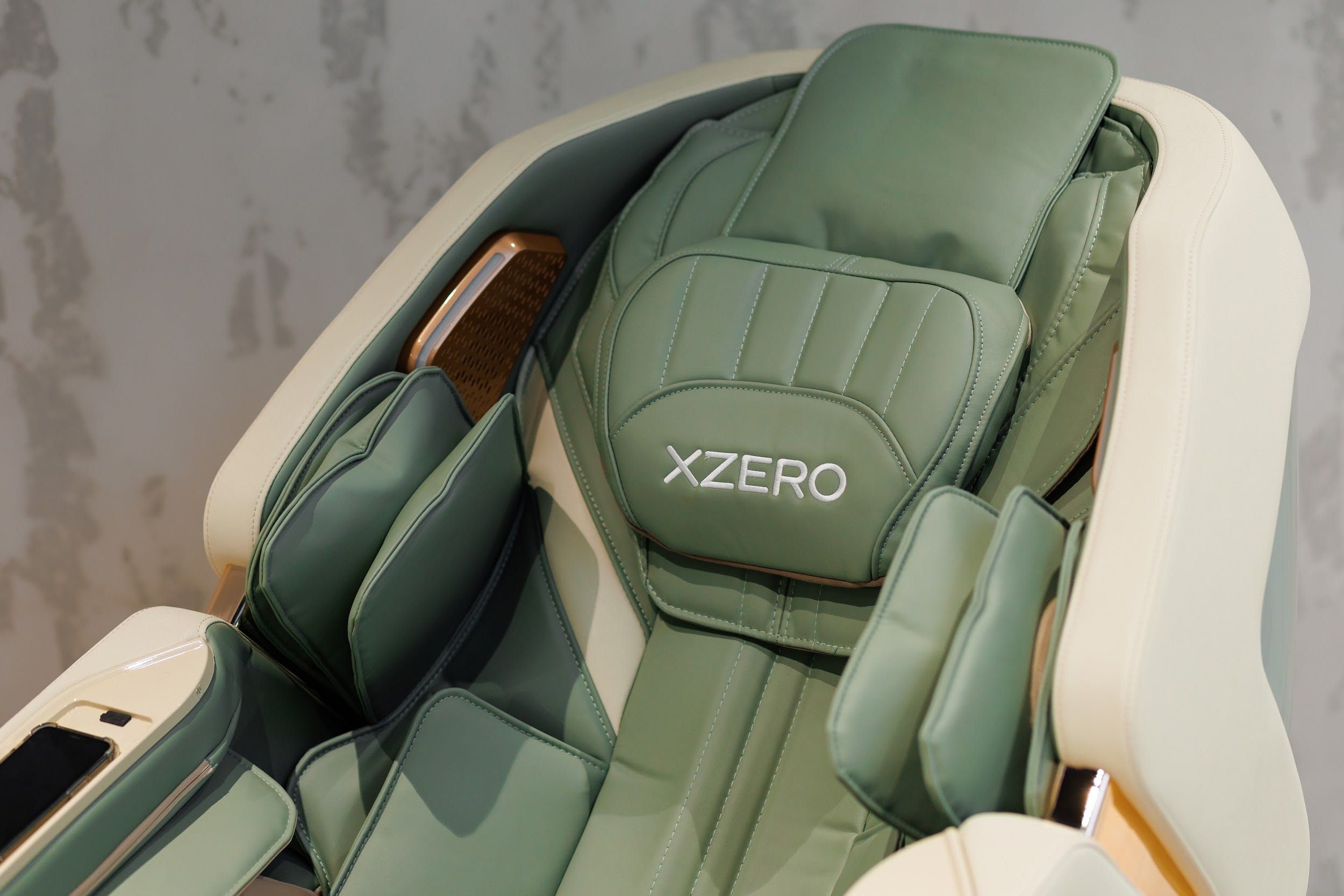 Масажне крісло XZERO LX100 Luxury Green Массажное кресло