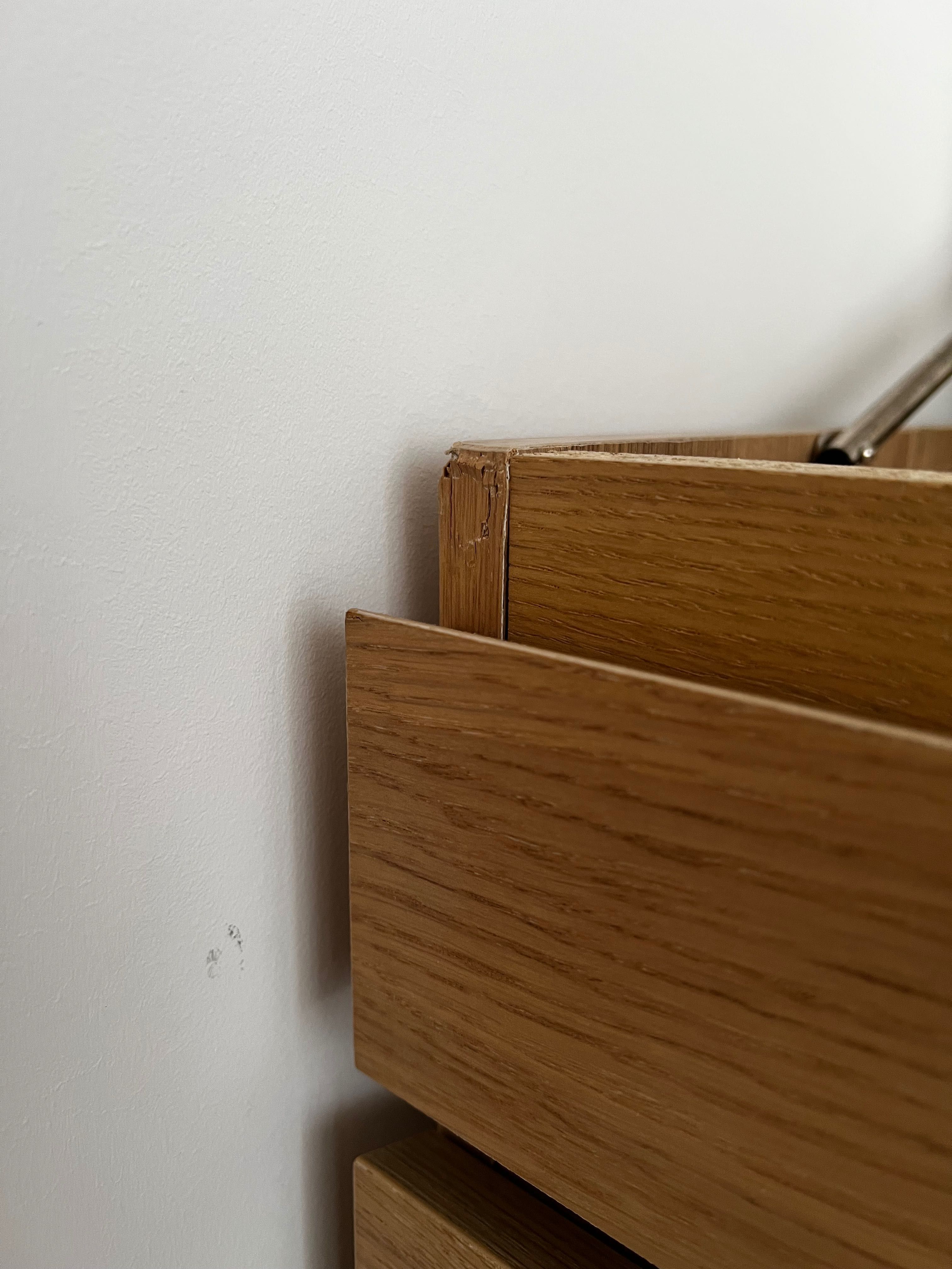 Cômoda MALM IKEA – 6 Gavetas com espelho - Carvalho RRP 159€