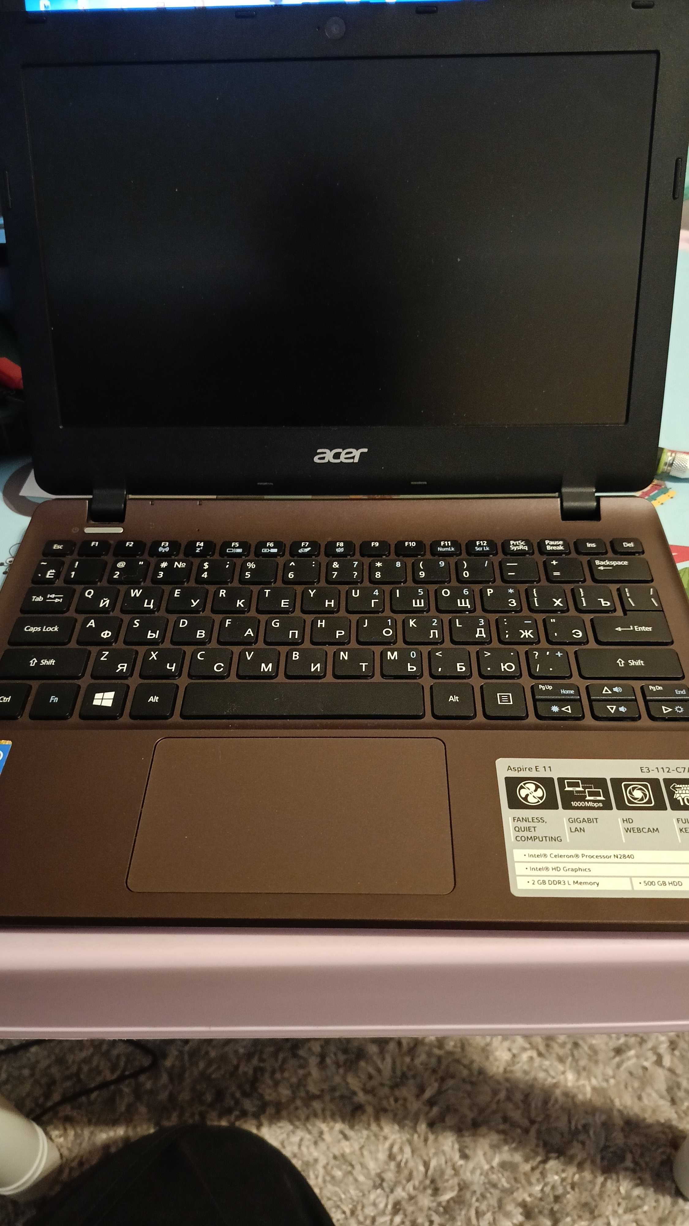 ACER ASPIRE E11  E3-112-C7AH z ładowarką