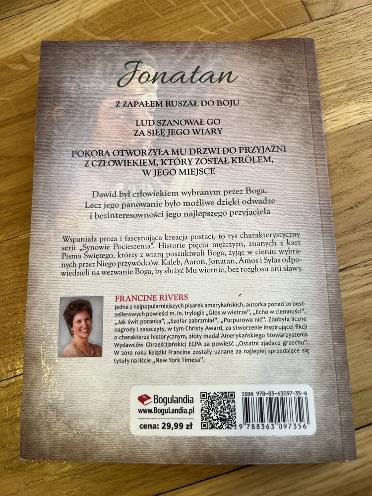 Jonatan Syn Saula, przyjaciel Dawida część III Francine Rivers