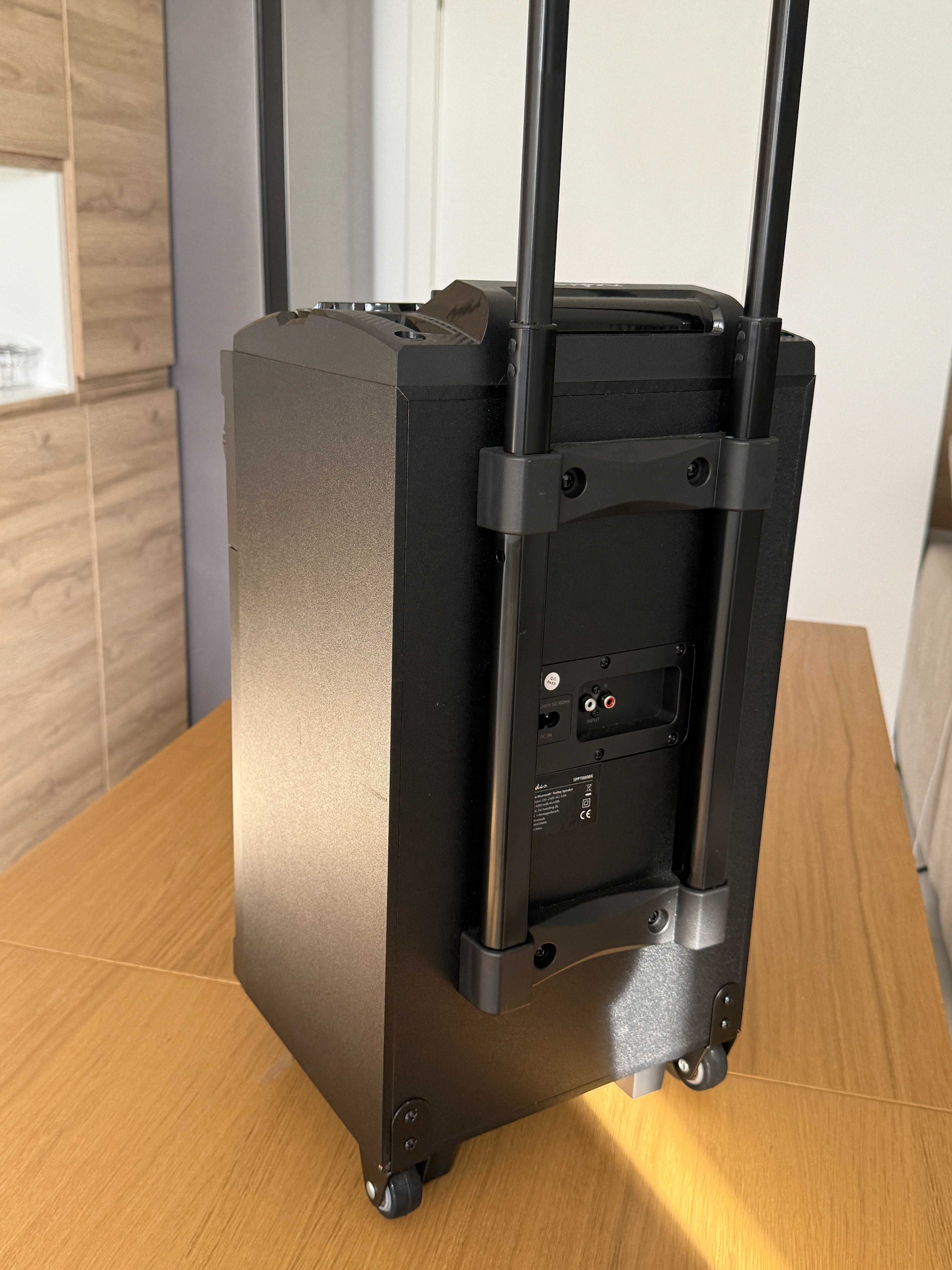 Coluna Portátil Bluetooth para Festas Nedis - 120W com Luzes LED
