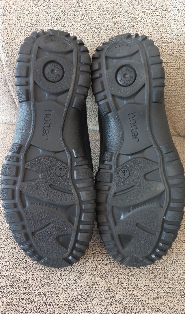 Mokasyny wsuwane skóra czarne Hotter Goretex Eu 41 uk 7