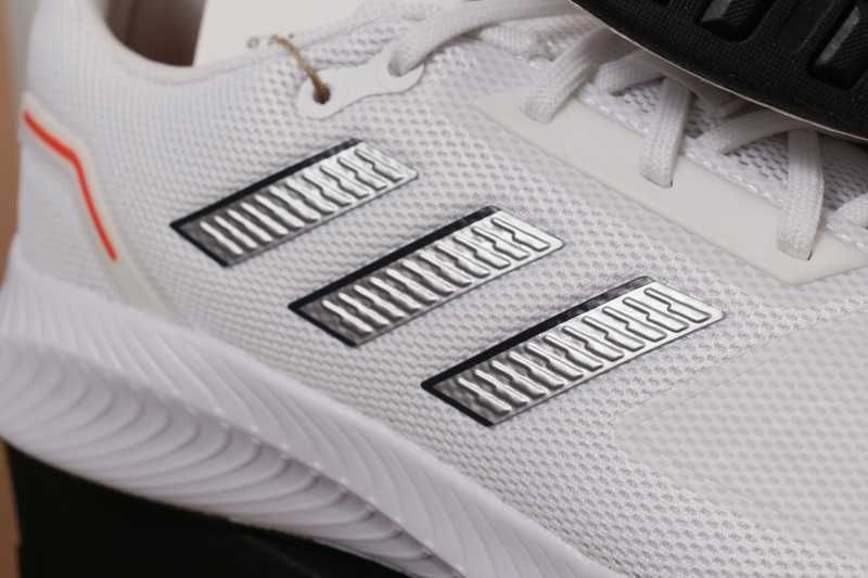 adidas Runfalcon 2.0 44 2/3 białe white 10 nowe buty