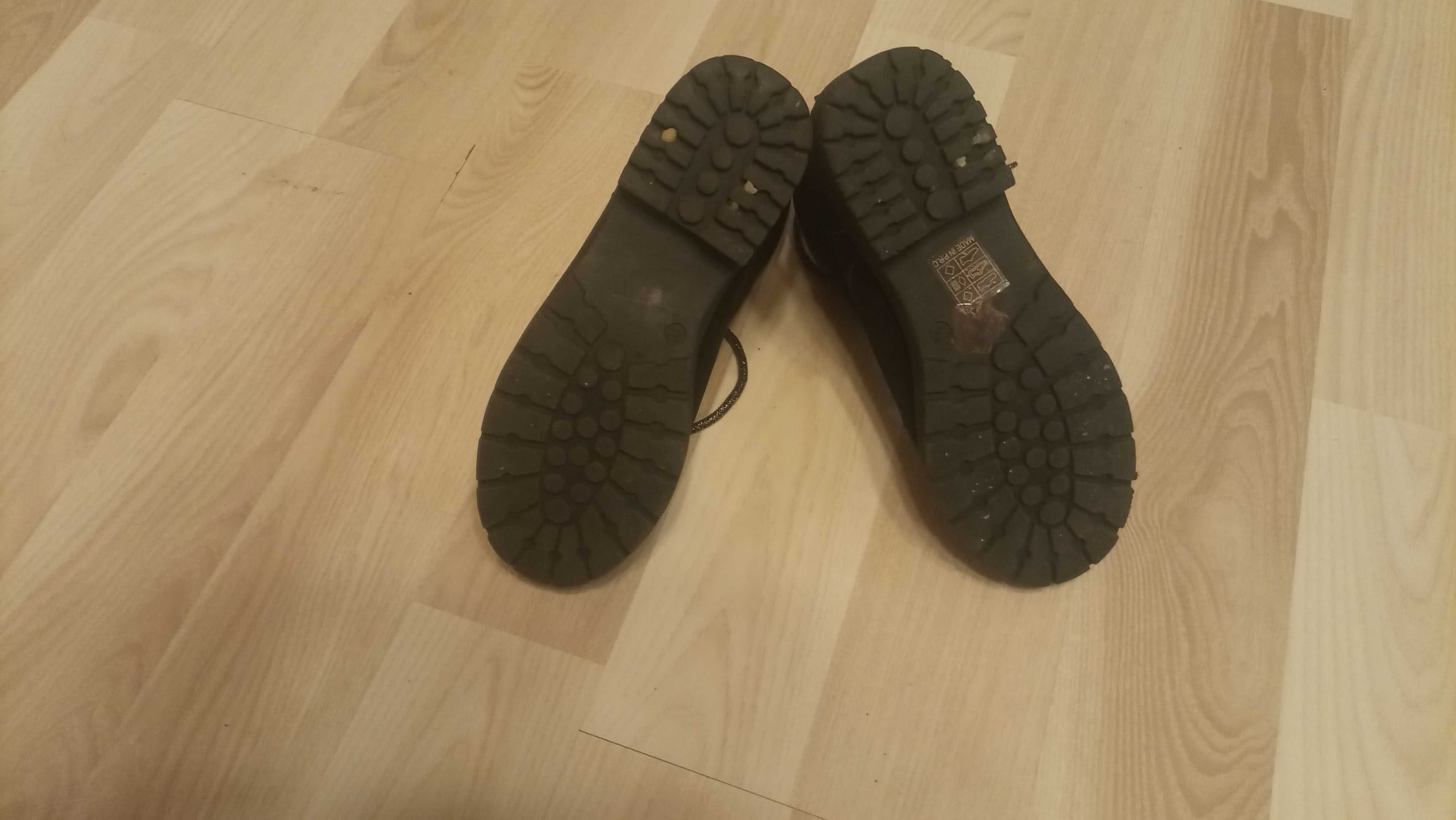 Buty zimowe dziewczęce 36