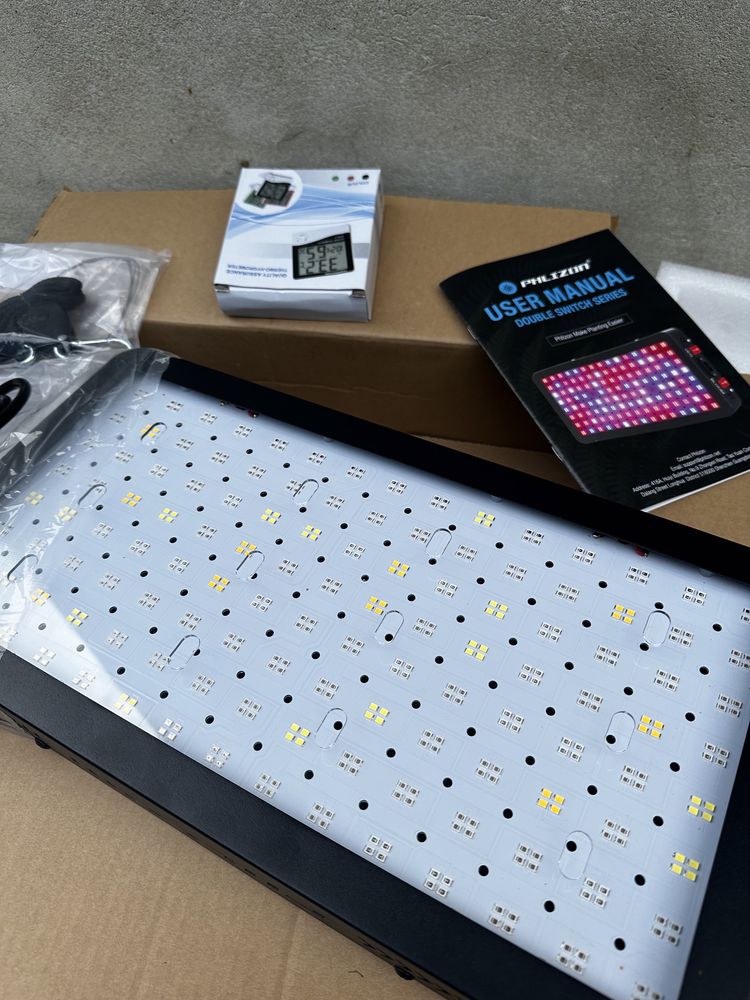 Nowa PHLIZON lampa LED do roślin full spectrum
