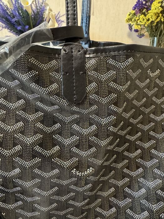 Сумка шопер Goyard в чорному кольорі М
