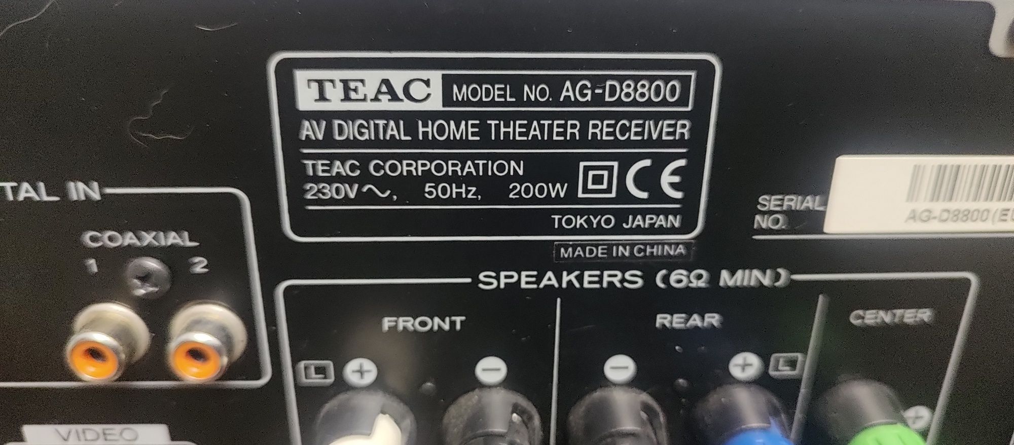 Teac AG D8800 amplituner